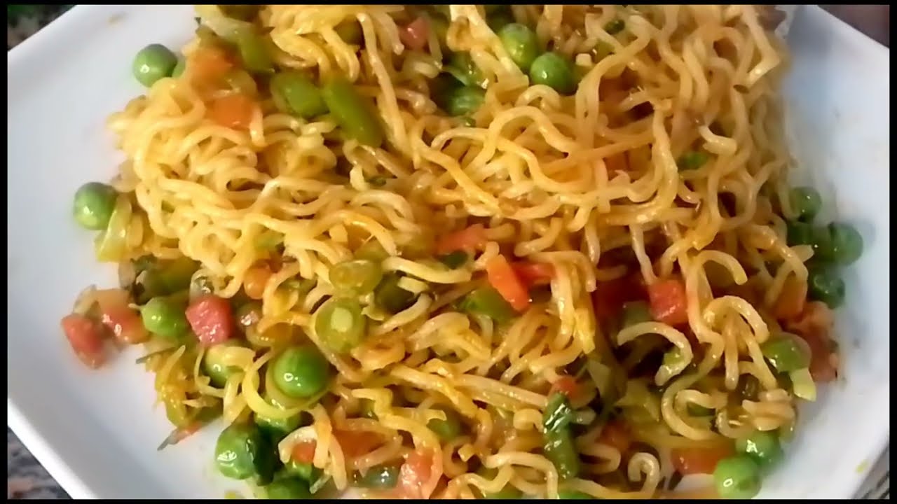 Desi Tadka Maggi Recipe | Masala Maggi noodles 😍 Maggi Recipe in Hindi l Vegetable Masala Maggi