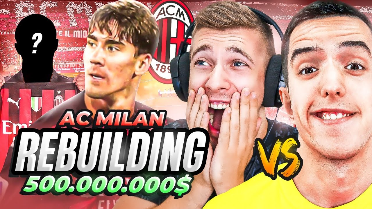 VELIKI 500 MILIONA AC MILAN REBUILDING SA VEKIJEM! FIFA 23