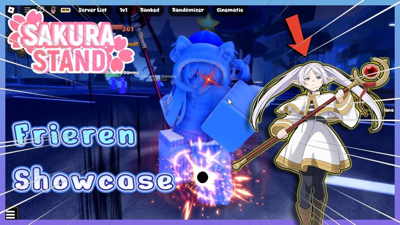 Sakura Stand Frieren Showcase