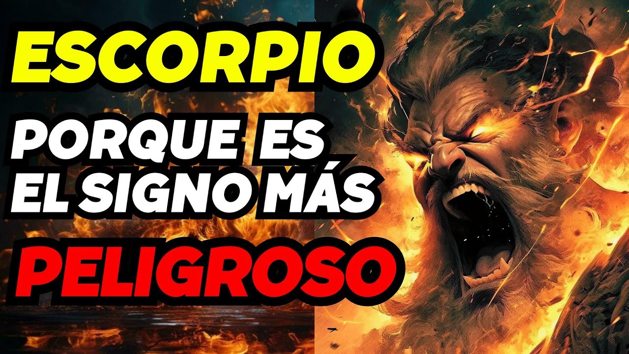 ¿Por qué ESCORPIO es el Signo Más Peligroso del Zodiaco? #escorpio