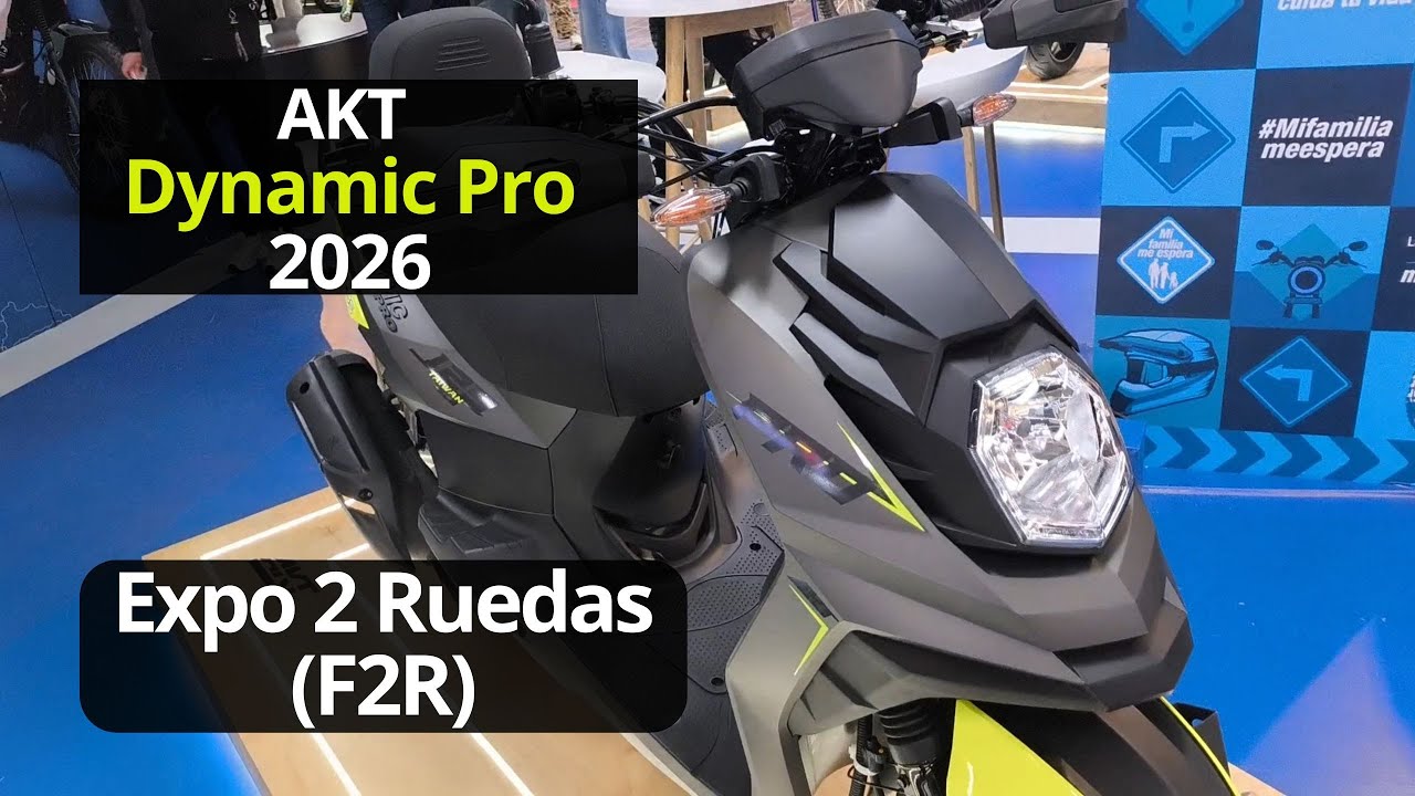 AKT Dynamic PRO 125  modelo 2026 ( Feria de las dos ruedas F2R)