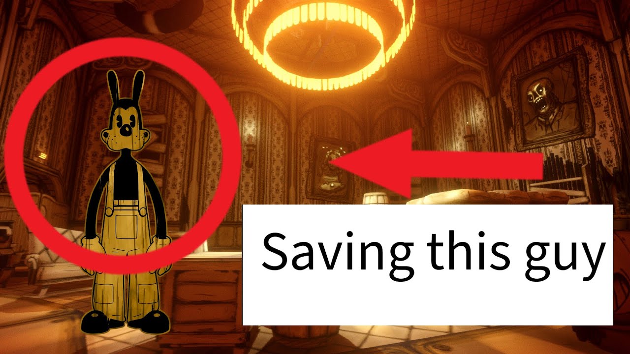 Saving Boris |Bendy and The Ink Machine Chapter 4|