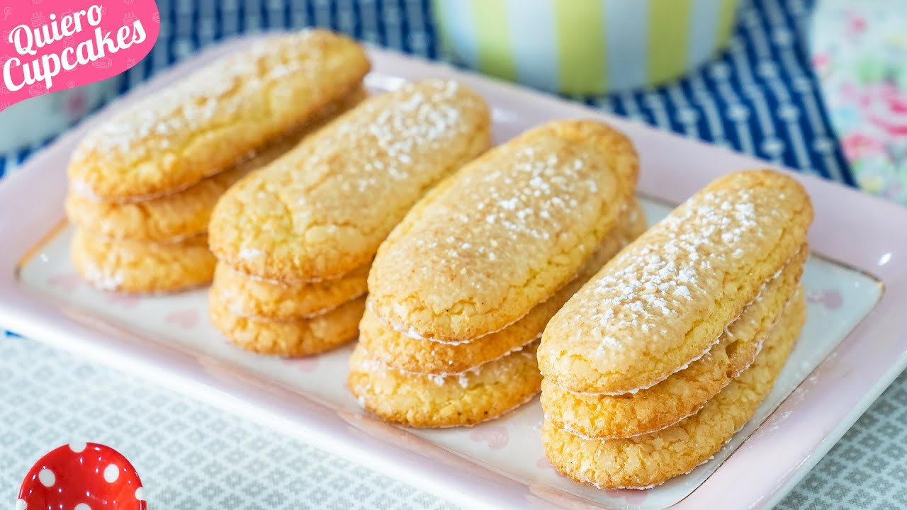 BIZCOCHOS DE SOLETILLA, LADYFINGERS O VAINILLAS | QUIERO CUPCAKES
