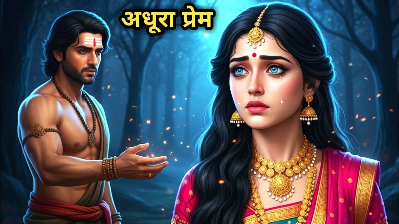 अधूरा प्रेम:दो अलग दुनियाओं का अलौकिक प्रेम|hindi story|An emotional story| #hindistories @jyotvik