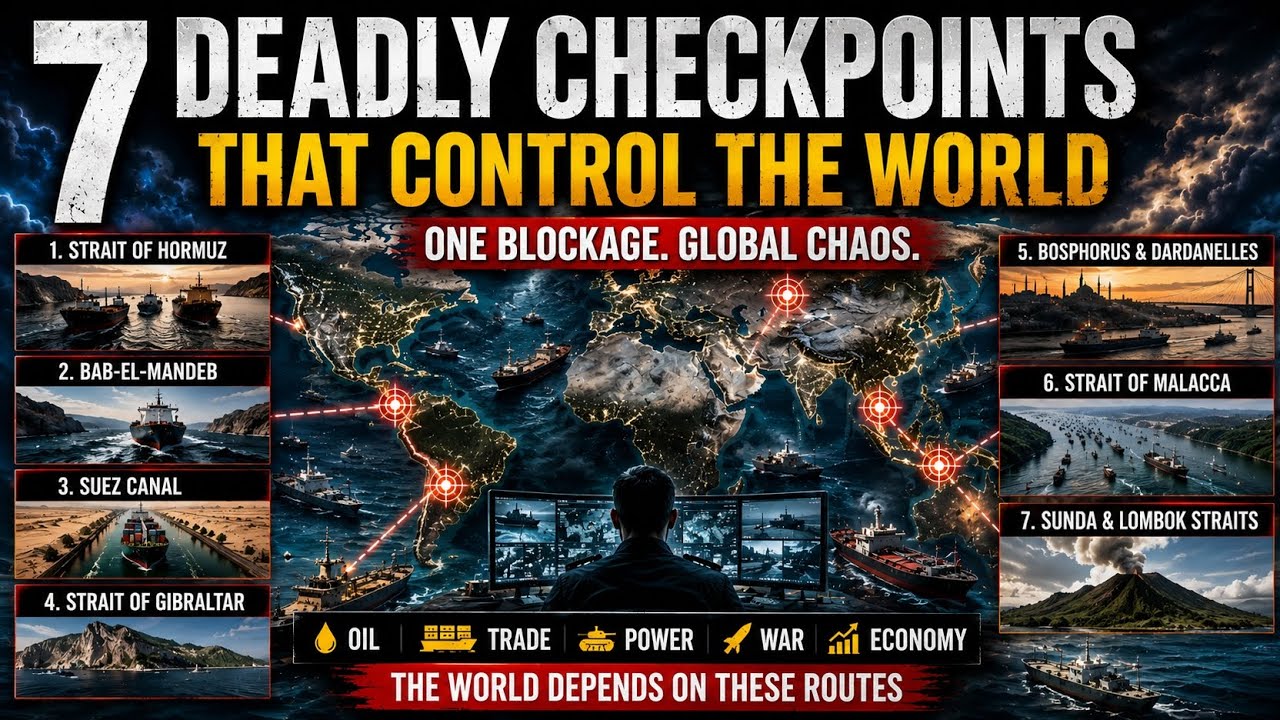 7 Deadly Chokepoints That Control The World Economy