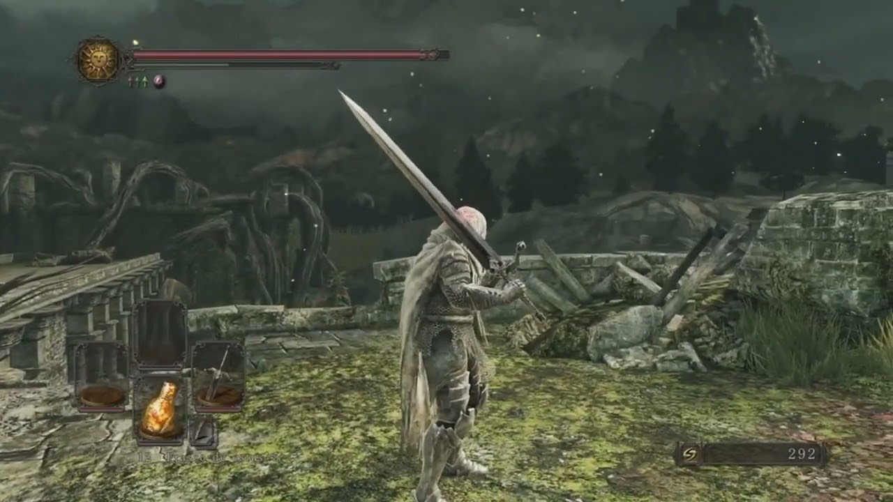 Que tan Fuerte es el Espadon de Caballero Negro en Dark Souls 2 ArielxD