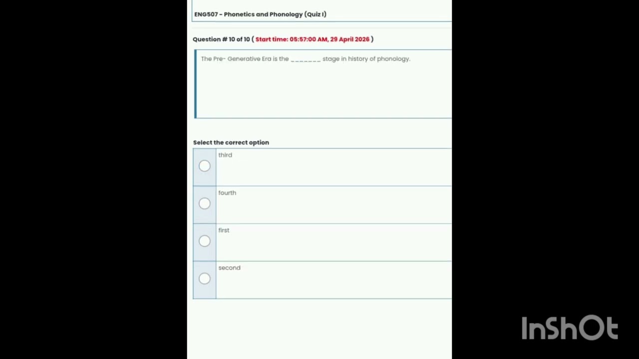 ENG507 quiz 1 spring 2026 | ENG507 midterm preparation