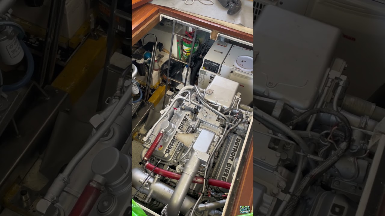 6v92 first sea trials #6v92 #detroitdiesel #australia #mechanic