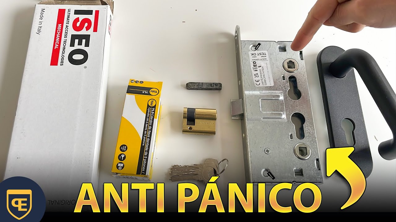 Cerradura ISEO Anti Pánico para Puerta Cortafuegos 🔥