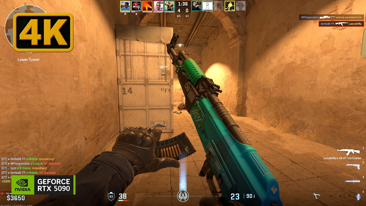 Counter-Strike 2 Gameplay 4K (No Commentary)