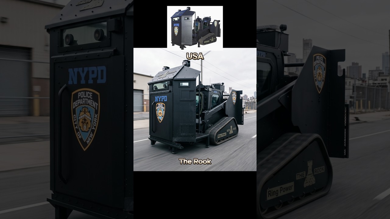 Police Tactical Vehicles: 8 Countries
