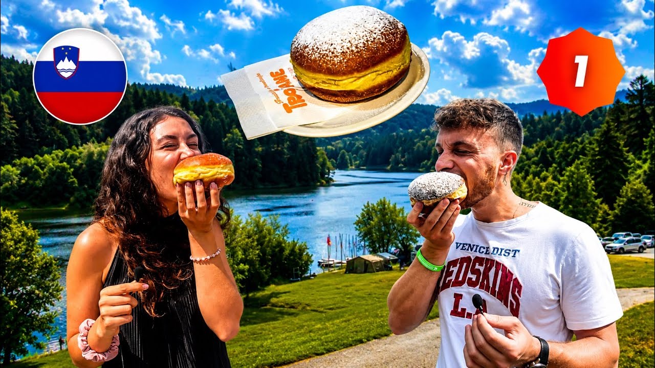 Biggest doughnut in Slovenia 🍩 | Občina Lukovica