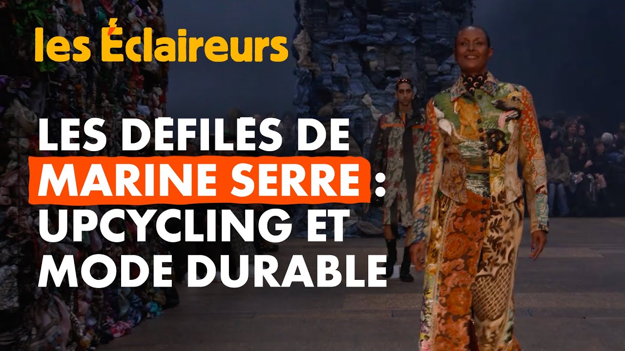 En coulisse au défilé Marine Serre : la haute-couture durable
