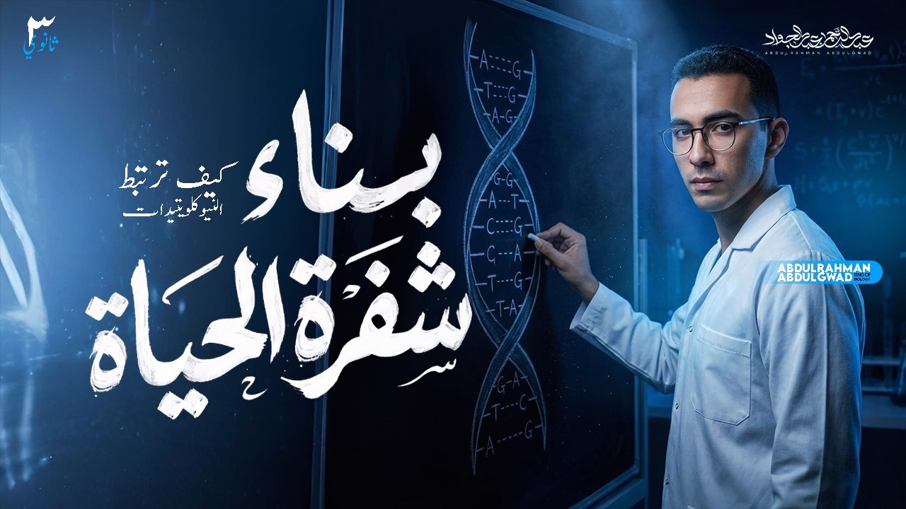 رحلة ال DNA (المحاضرة الثالثة) كيفية إرتباط النيوكليوتيدات لبناء شفرة الحياة + بعض الأفكار