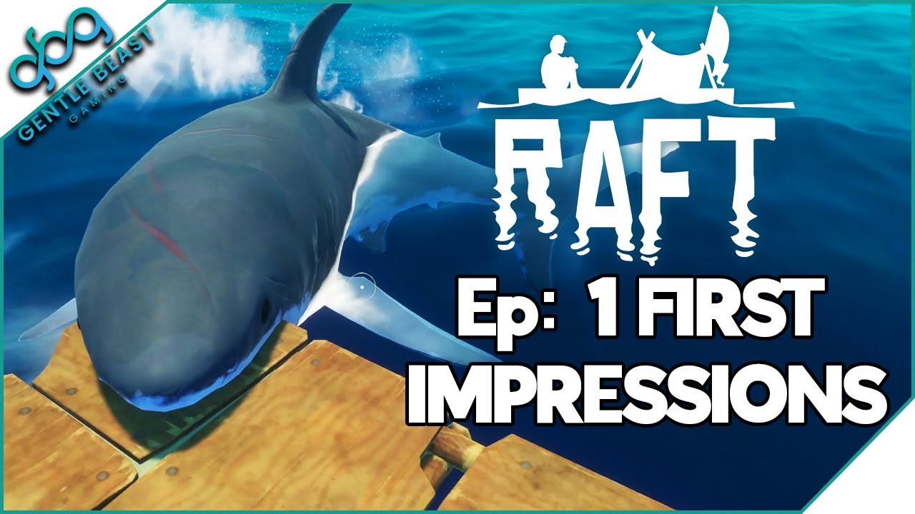 RAFT | Ep 1 First Time Impressions - New Beginning Starting Fresh [Solo Newbie Gameplay Commentary]