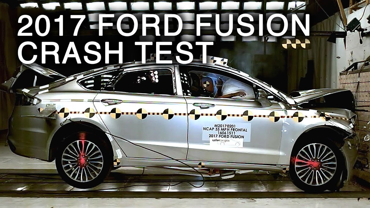 2017 Ford Fusion Frontal Crash Test