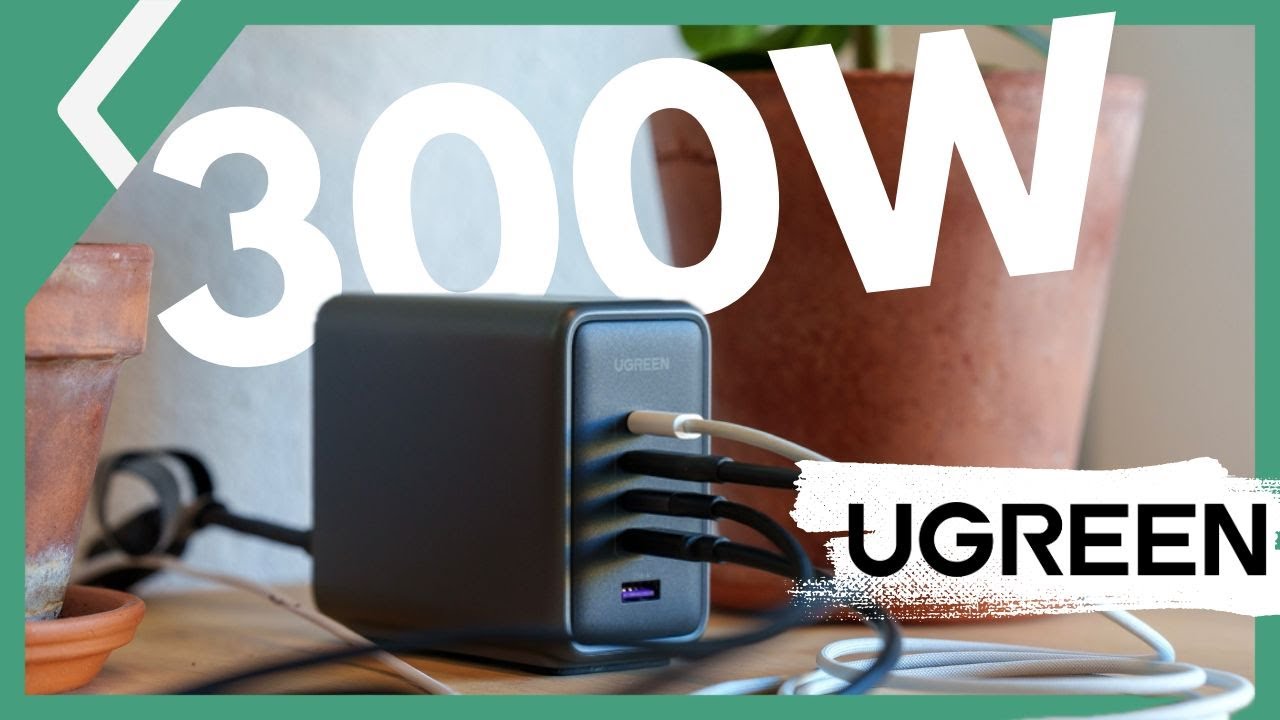 Test du UGREEN Nexode 300W - l'USB-C fait son show