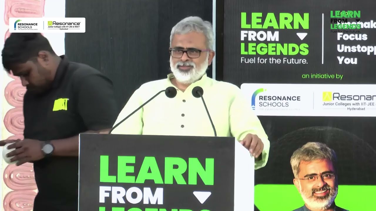 Akella Raghavendra Garu Inspires Resonance Students | Learn from Legends Series