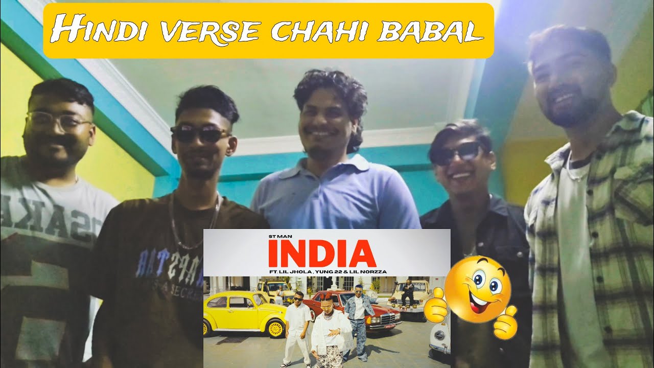 ST MAN FT. LIL JHOLA_ YUNG 22 _ LIL NORZZA - INDIA  _ OFFICIAL MUSIC VIDEO REACTION+ @stmanofficial