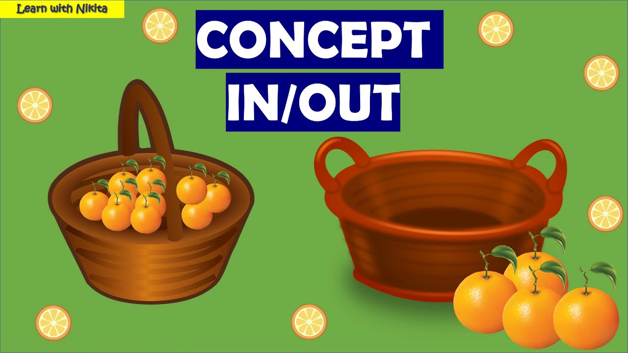 In and Out | Comparison | Preschool concepts | Learn with Nikita | Kindergarten | Kids | Toddler