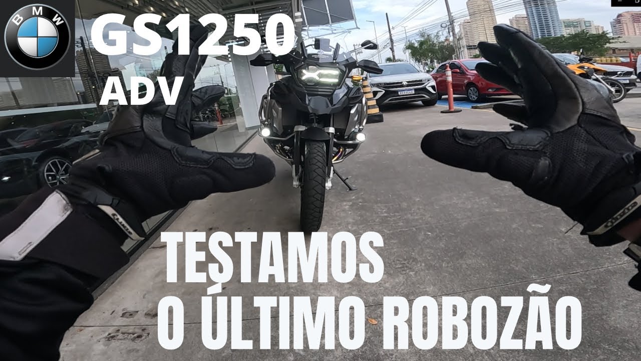 BMW R1250GS ADVENTURE TRIPLE BLACK , TESTAMOS A ÚLTIMA ROBOZÃO NA SERRINHA!