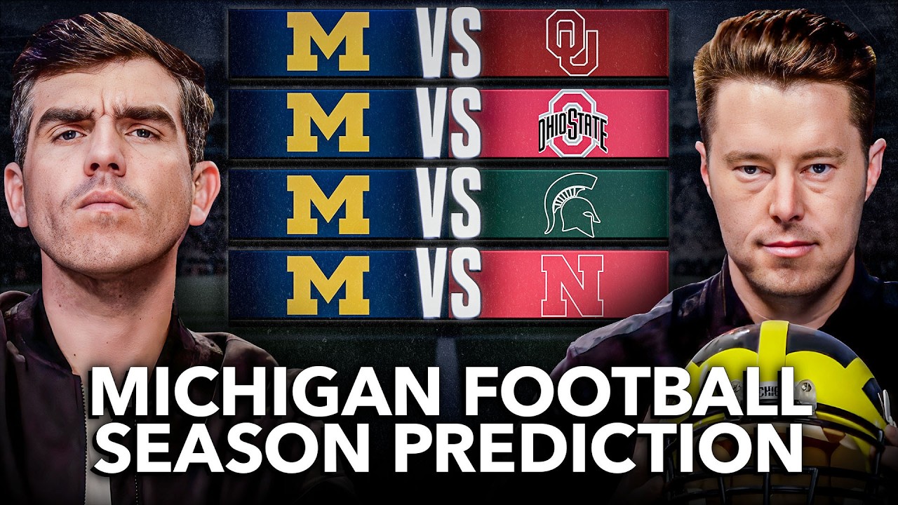 MICHIGAN FOOTBALL 2025 Record Predictions | Crain & Company