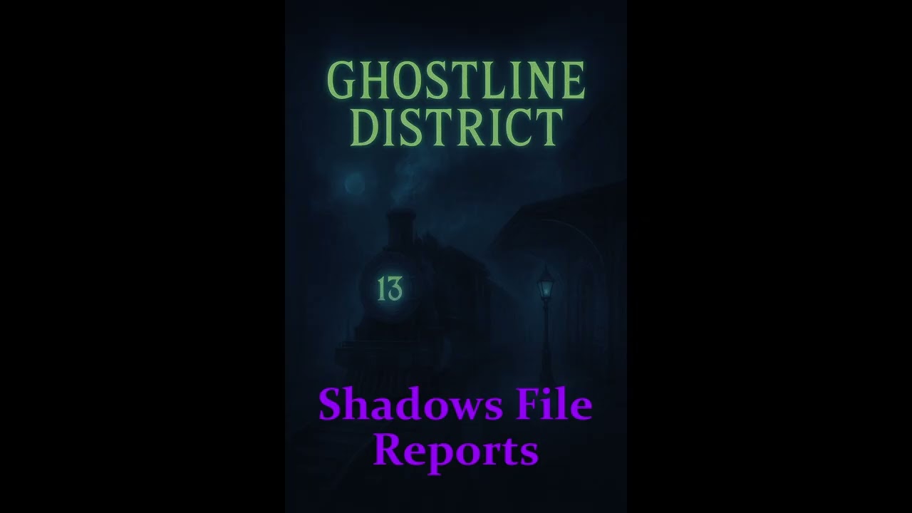 GHOSTLINE DISTRICT #13 - Shadows File Reports | (Official Music Video)