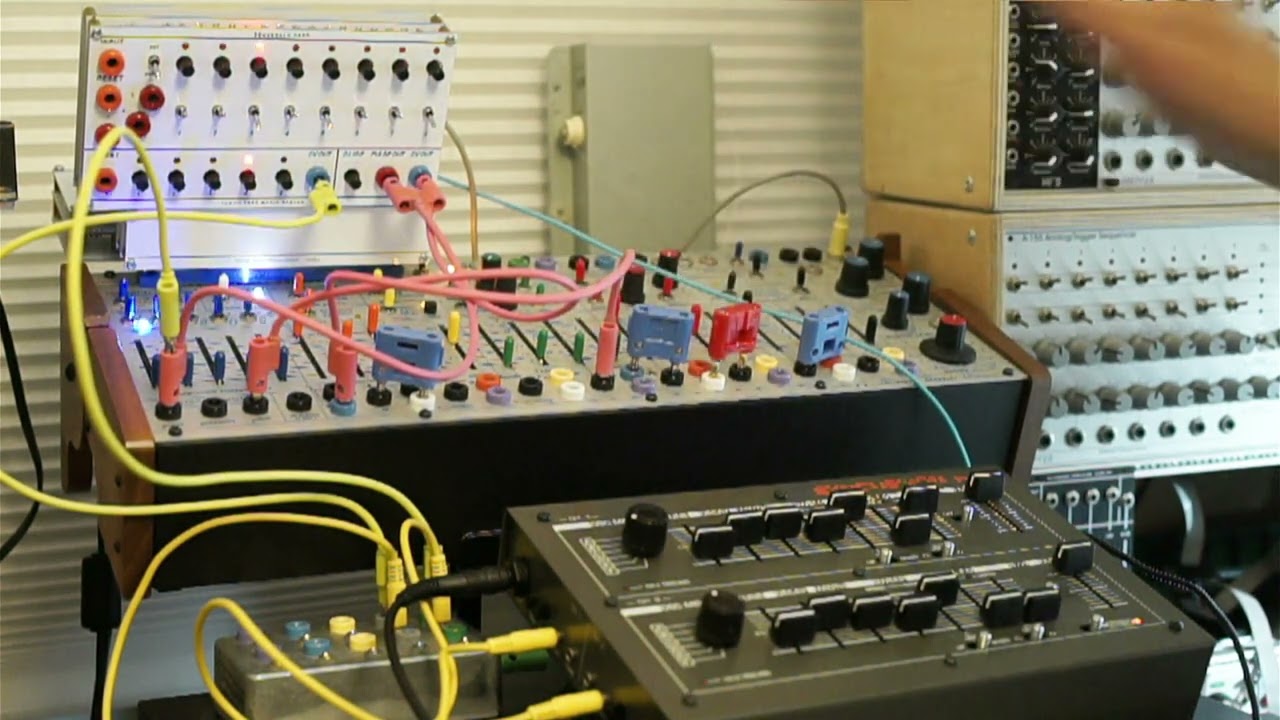 TTMC Sequencer Card , Tokyo Delay Card , Syncussion SY-1 , Buchla Easel Command