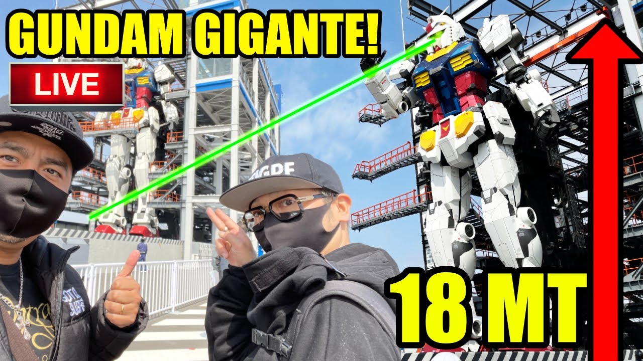 🔴 En vivo LOS JAPONESES VAN A CONQUISTAR EL MUNDO con estos GUNDAM RX-78 | Gundam Factory Yokohama.