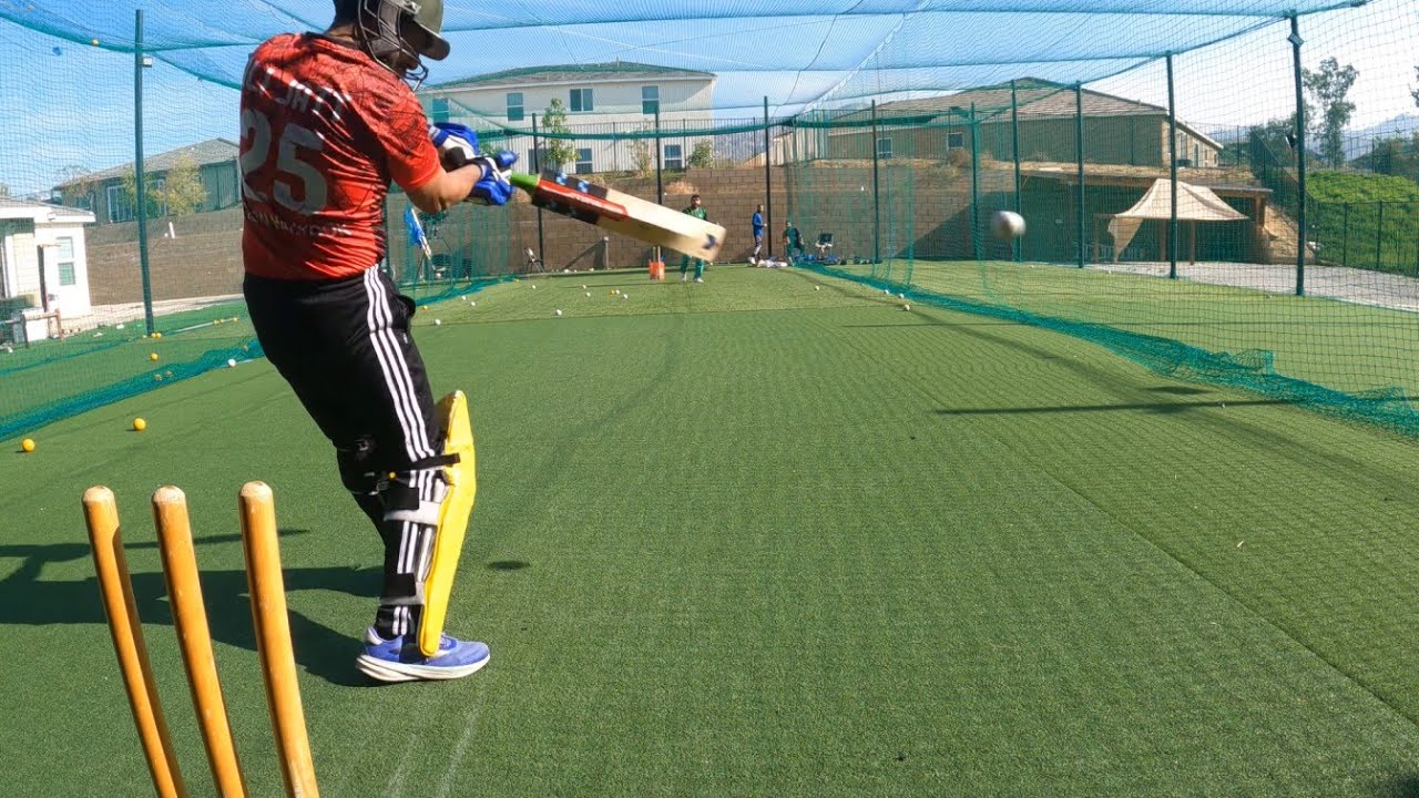 3rd Practice Hard Ball (Ali Jutt's Batting Part 1)