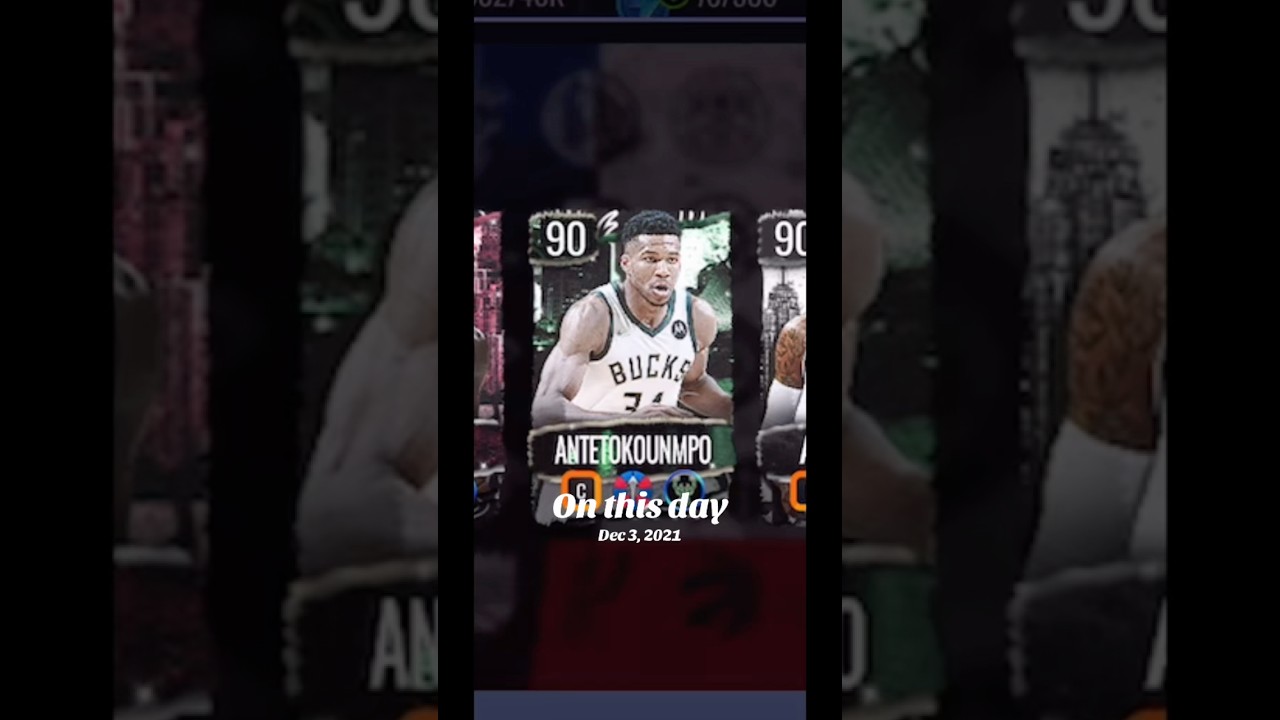 On This Day! 12/3/21! NBA Live Mobile! 