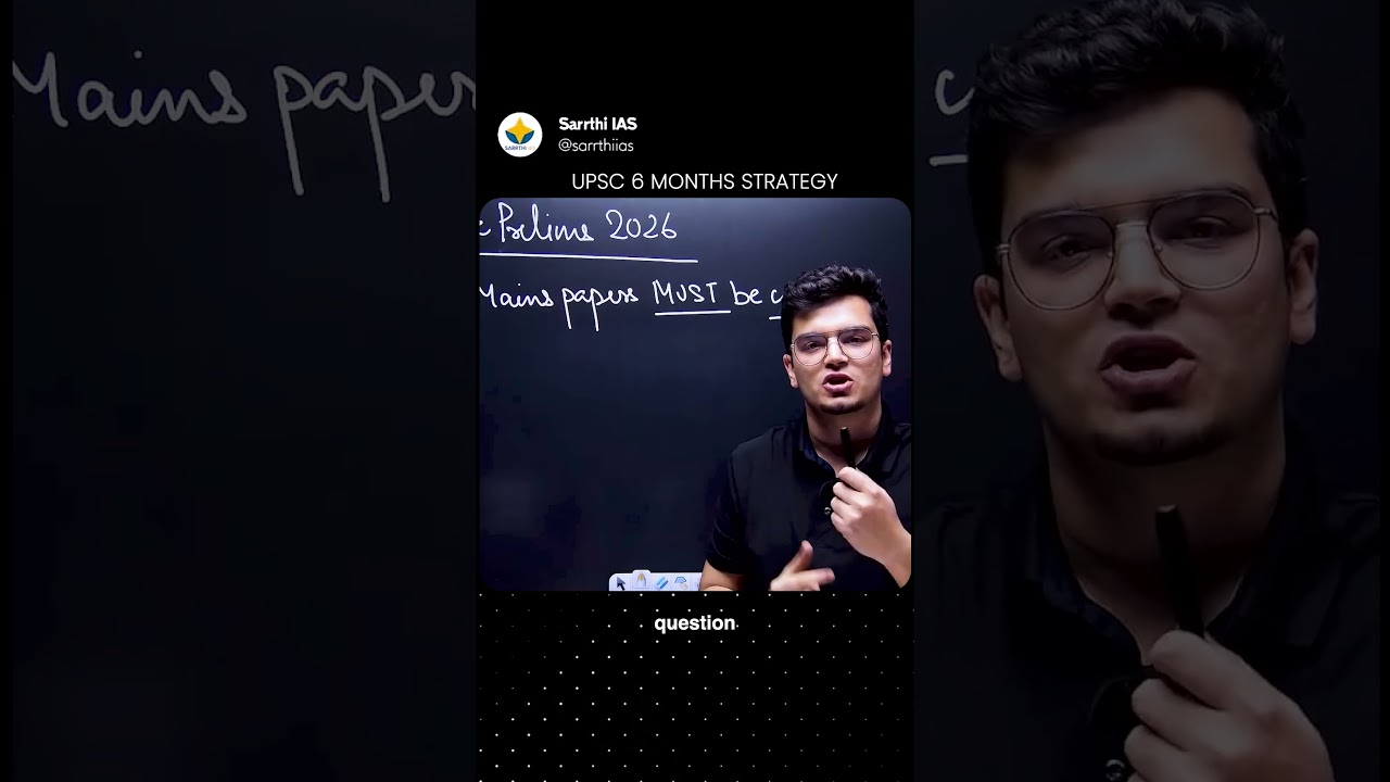 Next 6-Month Strategy for UPSC 2026!