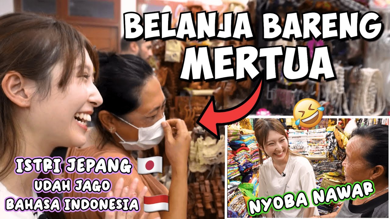 Beli oleh oleh di Pasar Sukawati untuk keluarga di Jepang