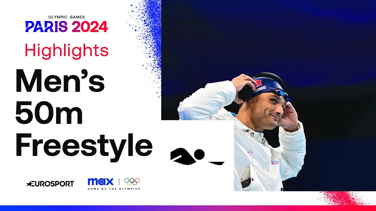 TOO CLOSE TO CALL 🔥 | Men's Swimming 50m Freestyle Highlights | #Paris2024