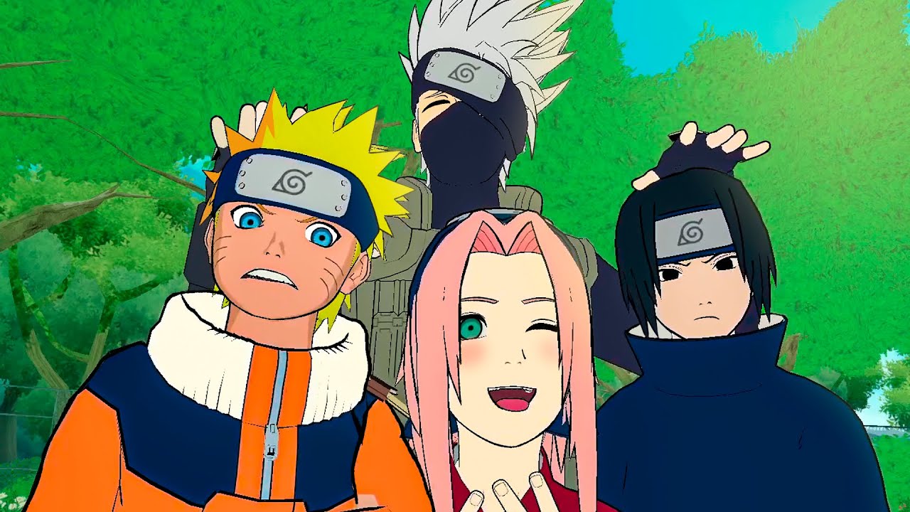 O Treinamento do Kakashi e O Início do Time 7 no Naruto VR - Episódio 1