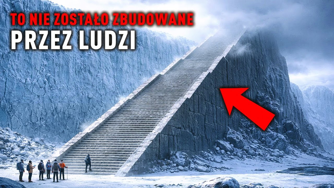 Naukowcy znaleźli tajemnicze schody w lodowej ścianie Antarktydy — kto je stworzył?