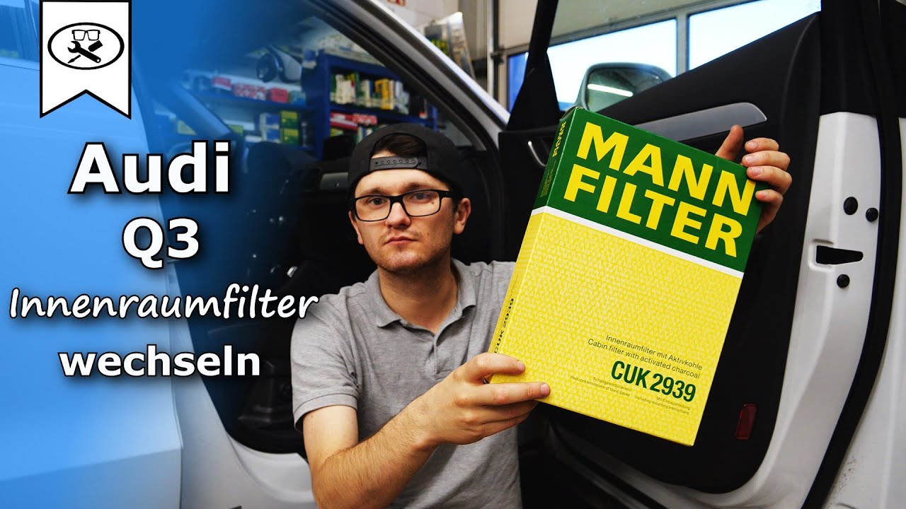 Audi Q3 2.0 TFSI Innenraumfilter wechseln | change cabin filter | VitjaWolf | Tutorial | HD
