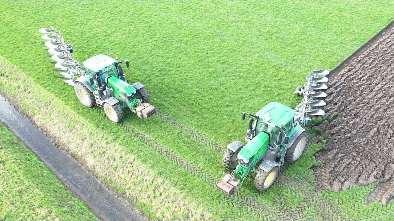 Ploegen in de Flevopolder 06 02 2023