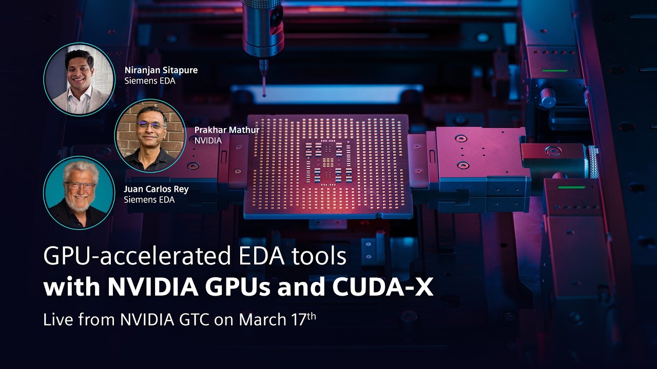 Инструменты EDA с ускорением на графических процессорах NVIDIA и CUDA-X