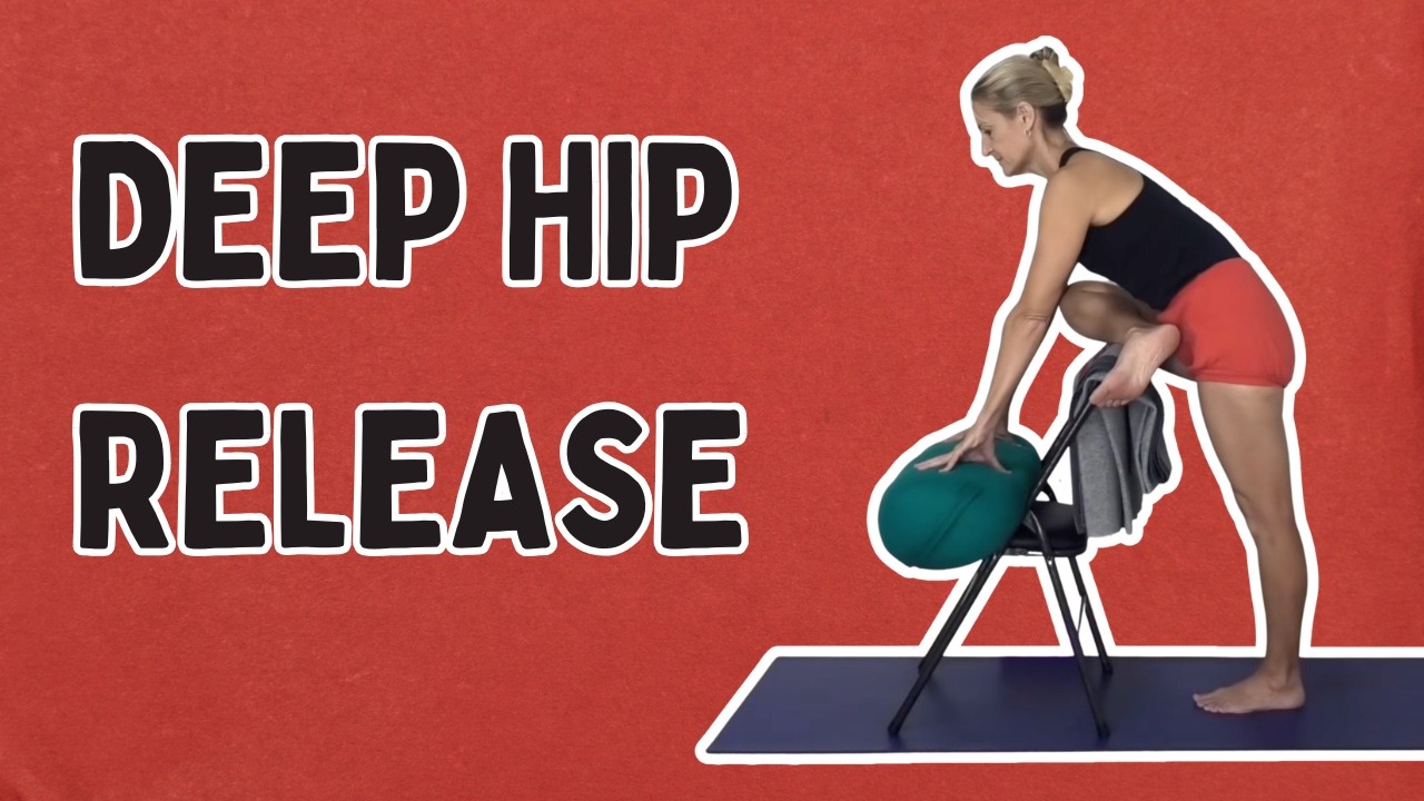 DEEP HIP RELEASE | Iyengar Yoga for TIGHT GLUTES