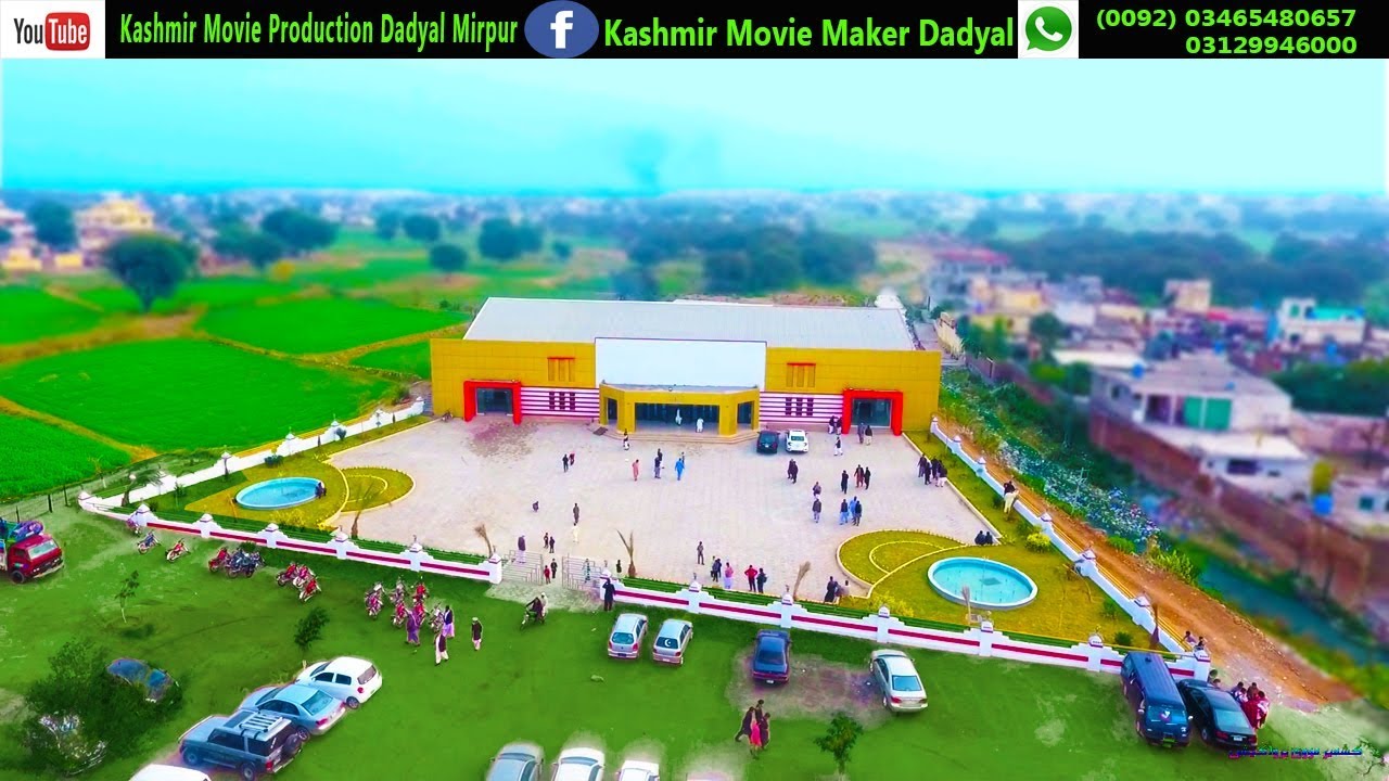 Kashmir Marquee Drone HD Movie Indoor and Outdoor