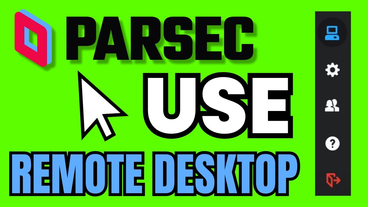 How To USE Parsec Remote Desktop Tutorial (QUICK GUIDE 2026)