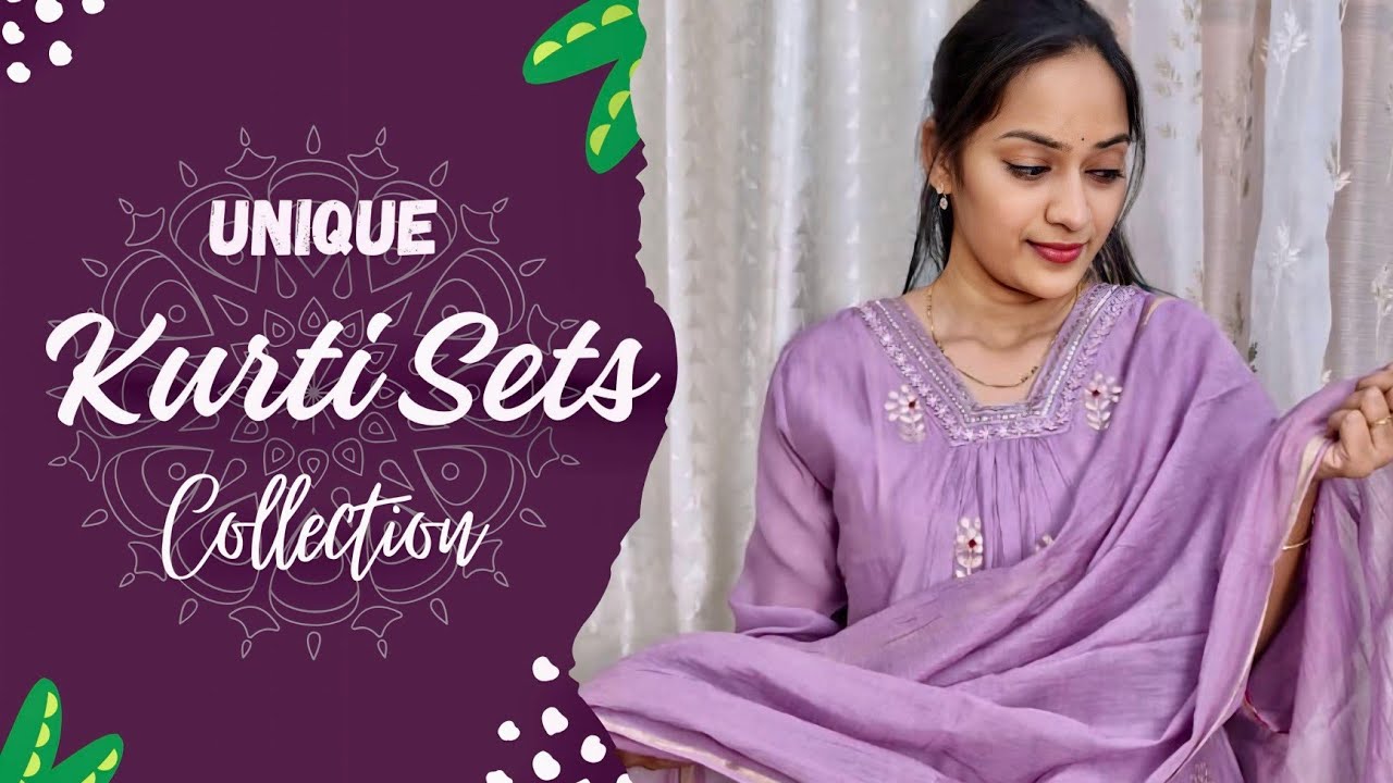 Unique Collections || Kurti Sets || Trending || To Order WhatsApp 9000486535
