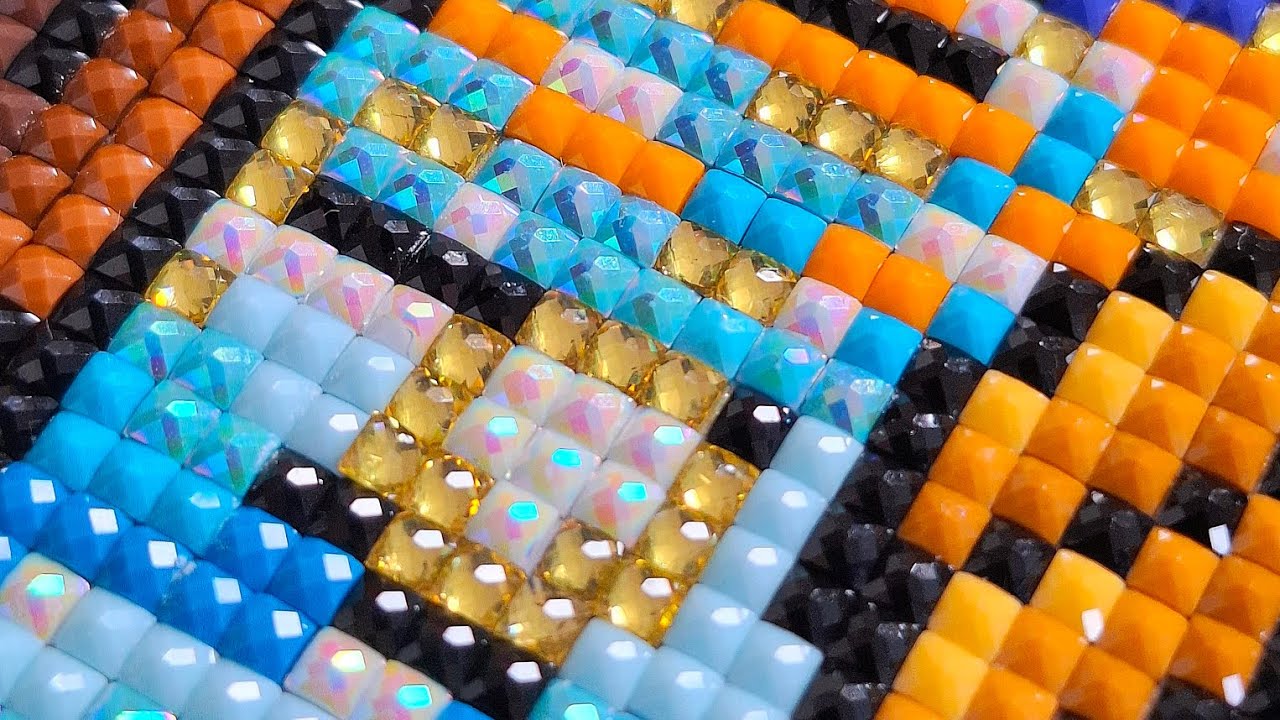 NEW START! 😍 - Satisfying ASMR Diamond Painting Art - Diamond Art Club - No Talking - Real Speed