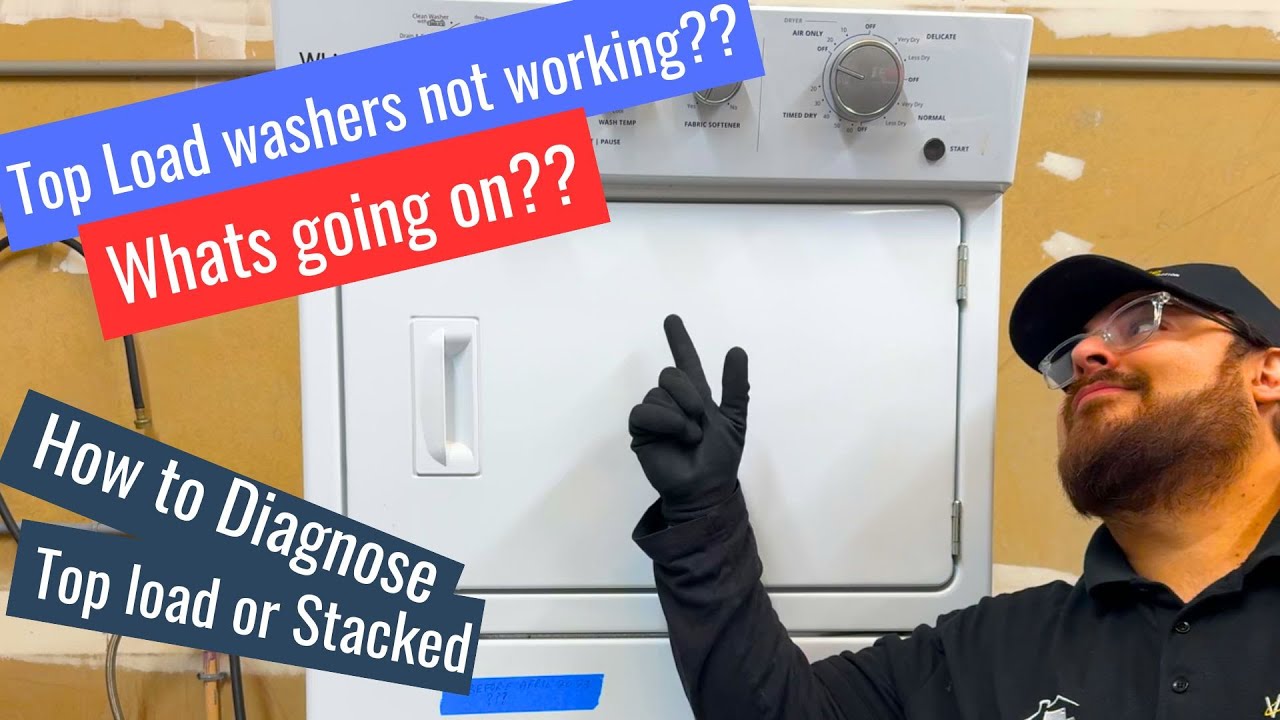 Top load washers not working??