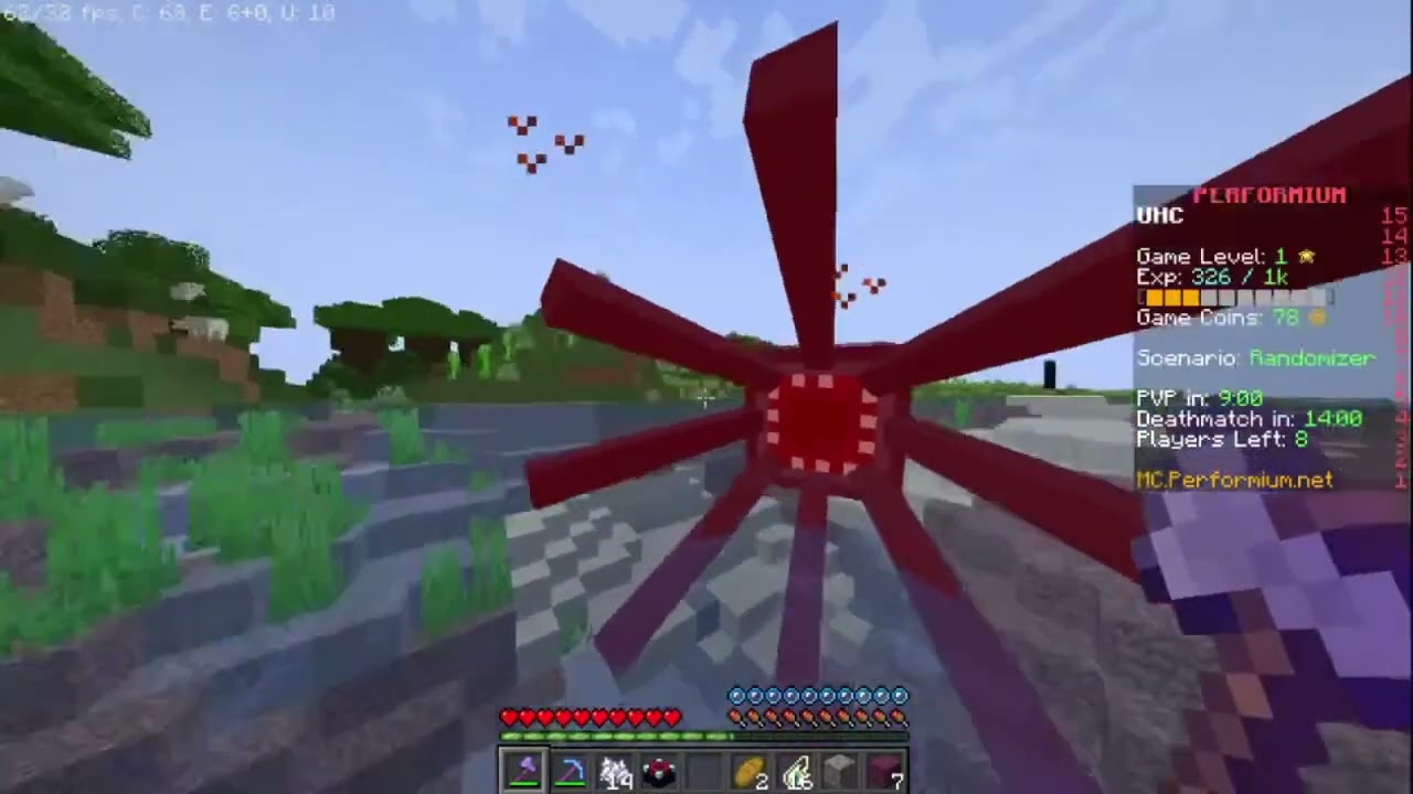 Playing flux pvp with my friends