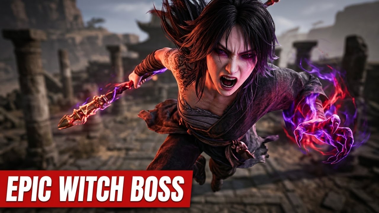Where Winds Meet | Epic Witch Boss Fight Gameplay!