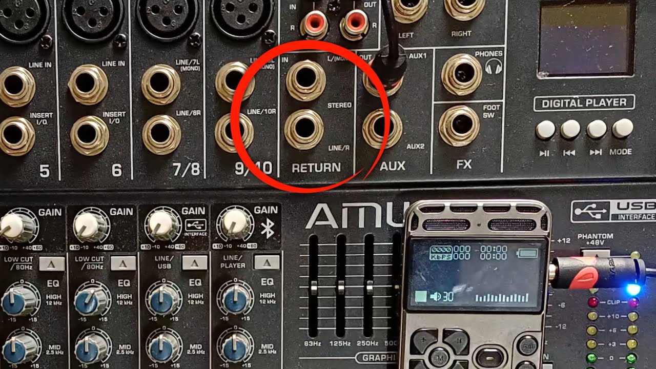 Conhecendo Uma Mesa de Som (Retorno)