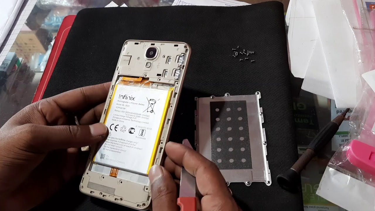 How To Battery Reaplacement Easy Process  Infinix Note 4 Youtube 2020