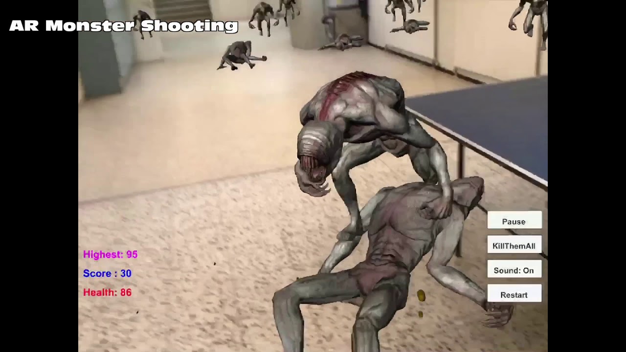 New AR games made with Apple`s ARKit.